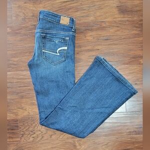 American Eagle Trouser Hipster Denim Women's Jeans Size 2